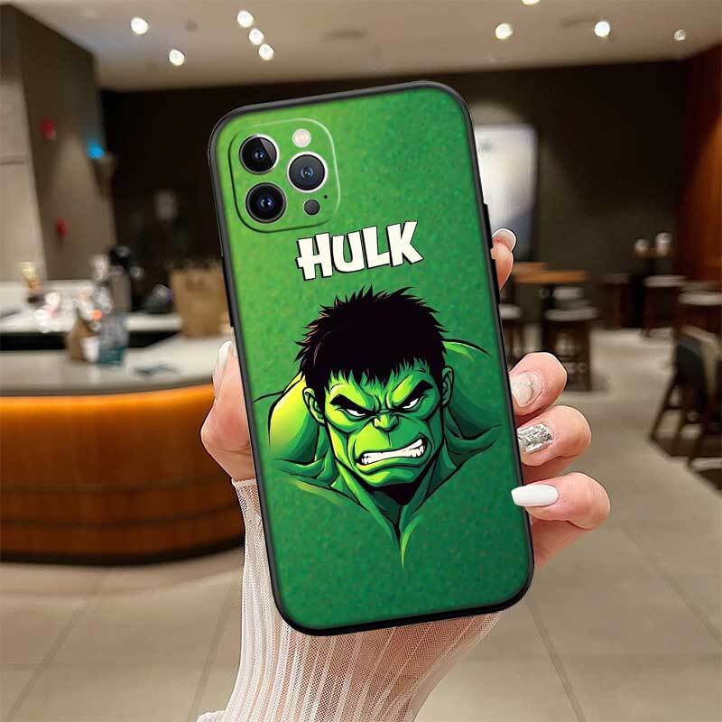 Marvel Hulk Shockproof Phone Case for iPhone 6 6s 7 8 11 12 13 14 15 16 17 16E XS Pro Max XR X SE Air