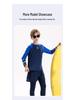 2025 Kids' Quick-Dry Boys' Long-Sleeve Rash Guard & Trunks Set