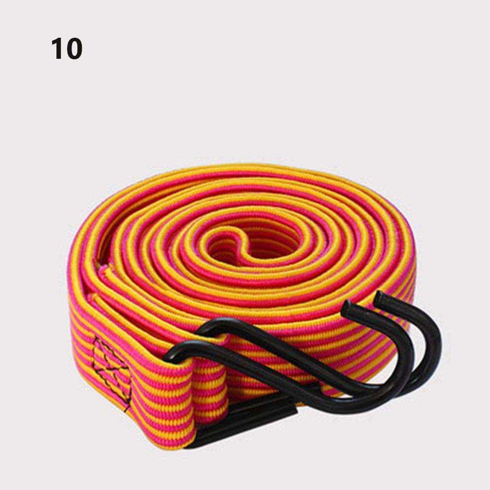 Bicycle Accessories Luggage Roof Elastic Rubber Bikes Rope Tie Luggage Ropes Cord Fixed Band Hook