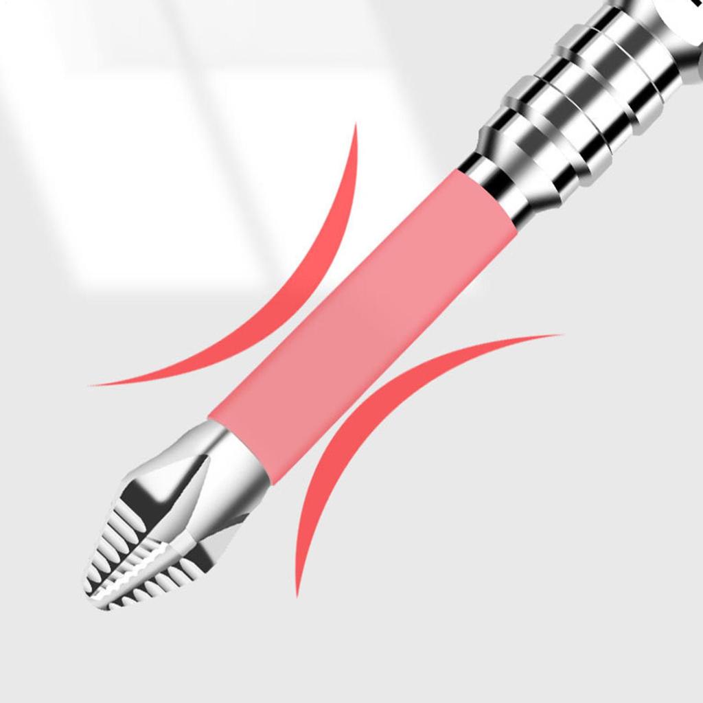 6Pcs Hexagonal Screwdriver Drill Bit Set Strong Magnetic Cross Screwdriver Bits High Hardness Impact Driver Bit Sets