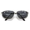 [MERRY PLEASURE] Polarized Sunglasses for Fishing, Sports, Driving, and Other Activities. Men's and Women's, Teardrop Shape, Twin Bridge, Thin Rim,