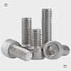 304 Stainless Steel M4 Hex Socket Head Cap Screw (15/22/28/80/90/110/120/130/140/150/160 mm)