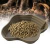 Plastic Reptiles Water Basin Anti-Slip Amphibian Water Bowl Turtle Bathing Basin  Frog