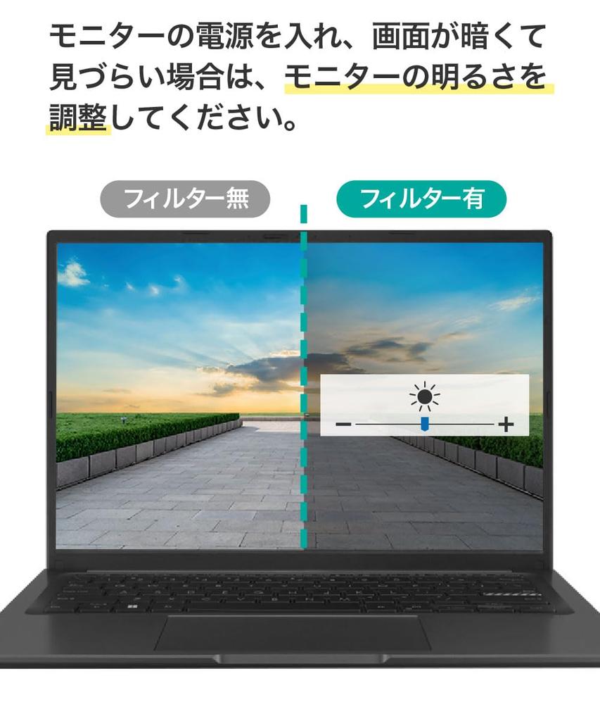 LOE 360° Privacy Screen Protector for 12.4-inch 3:2 PCs, 2-in-1 PCs, and Laptops, Blocks Blue Light, 262x175mm (1 Sheet)