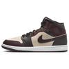 Air 1 Mid SE Paris YMCA Tênis Masculino Marrom Veludo-Marrom Terra FZ4359-200