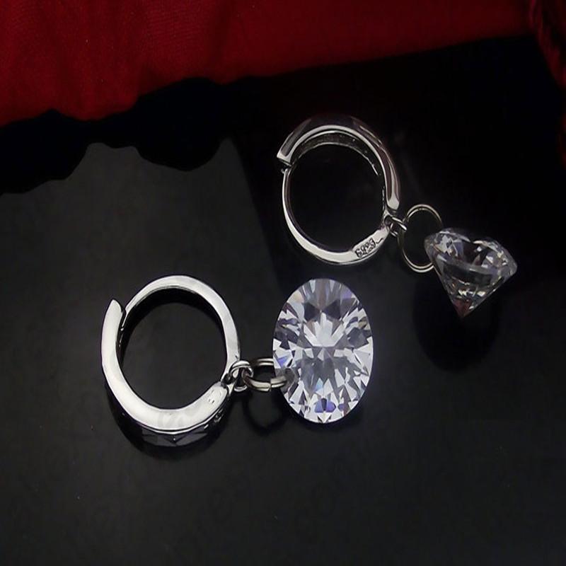 Fashion Accessories Custom Wholesale Fashional Earring For Women 925 Sterling Silver Jewelry Cubic Zirconia CZ Earings