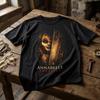 Annabelle Creation Horror T-Shirt Vintage 90er Gruselige Puppe Grafik-T-Shirt Sommer Unisex Locker Und Atmungsaktiv Baumwoll-T-Shirt Top