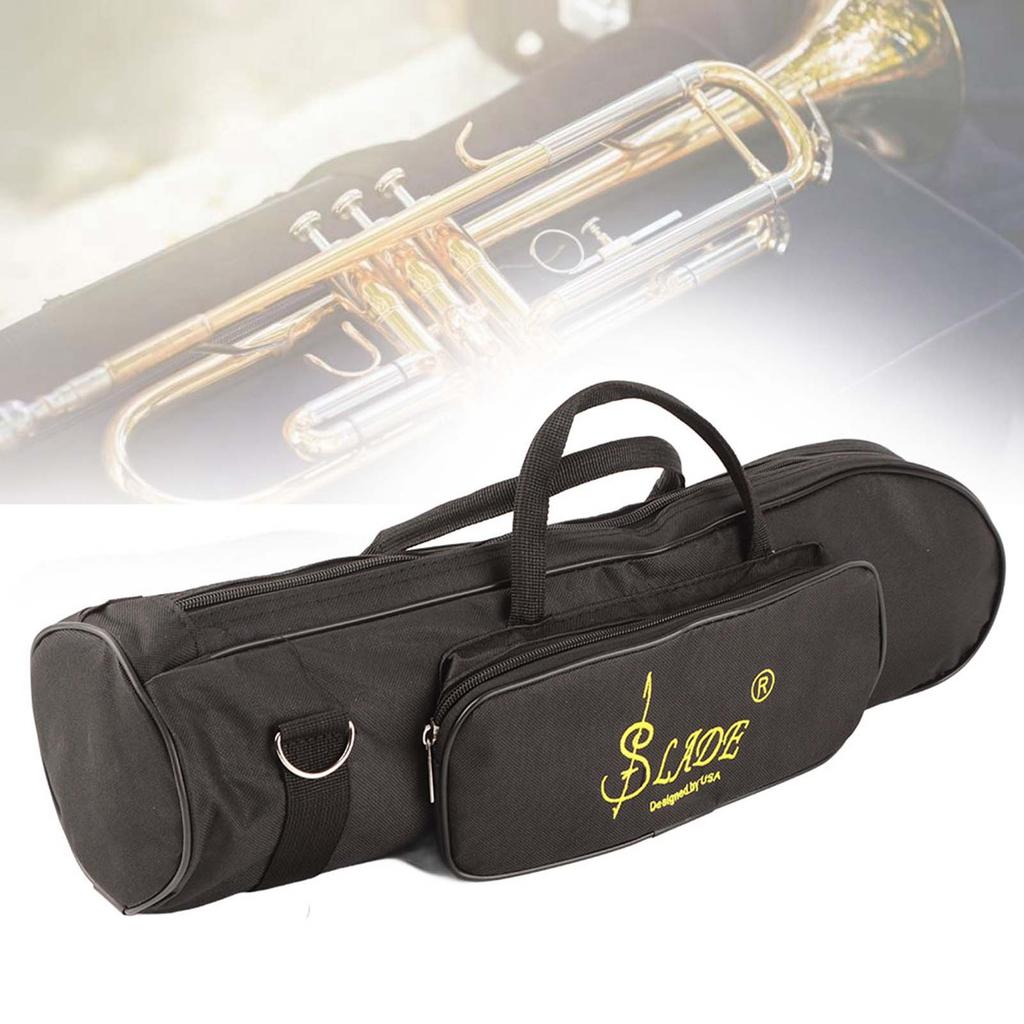 Waterproof Trumpet Bag Case Durable Black Oxford Cloth Musical Instrument Accessories