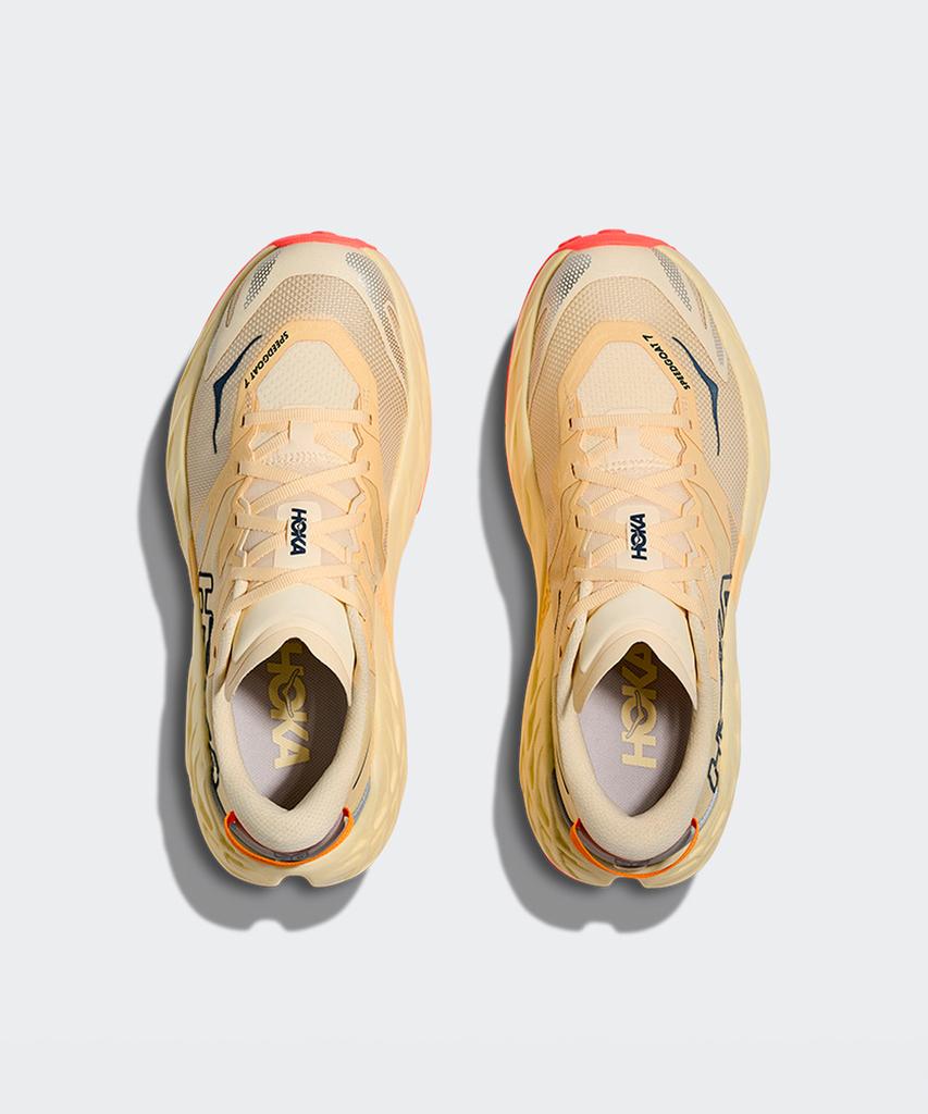 Hoka (Women'S) Speedgoat 7 Wide - Vintage Yellow: Neon Flame / 1171931-Vwn