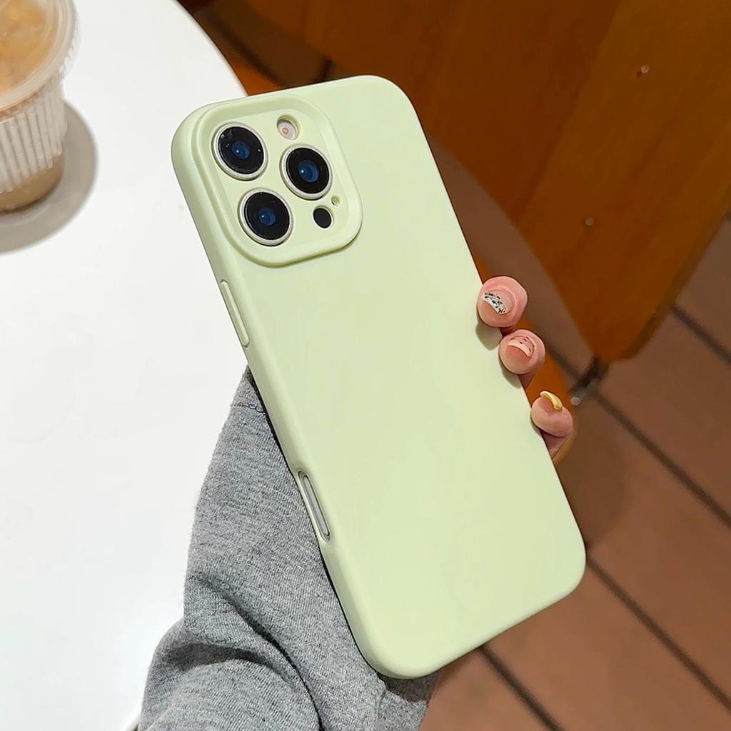 Original Liquid Silicone Phone Case For iPhone 17 16 15 11 12 13 14 Pro Max Plus Shockproof Protection Back Cover funda