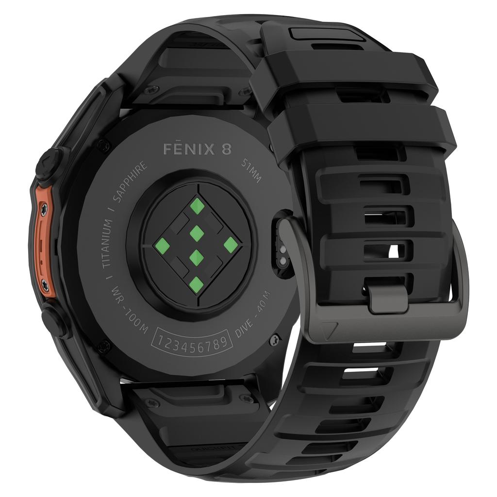 QuickFit 22mm 26mm Silikonarmband für Garmin Fenix 8 E 7X 7 6 6X Pro 5 5XPlus/Epix Pro Gen2 51mm 47mm Armband Uhrenarmbänder correa