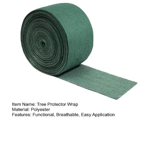 Tree Protector Wrap 49 Ft/66 Ft Heavy-Duty Breathable Trunk Bark Guard Winter Freeze Protection Wrap Cold-Proof Cloth for Young Trees Plants Shrub