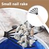 Yard Rake 5 Tine Claw Rake And Cultivator Manual Cultivator Digger Tool With Ergonomic Grip For Weeding Soil Dirt Sand Yard