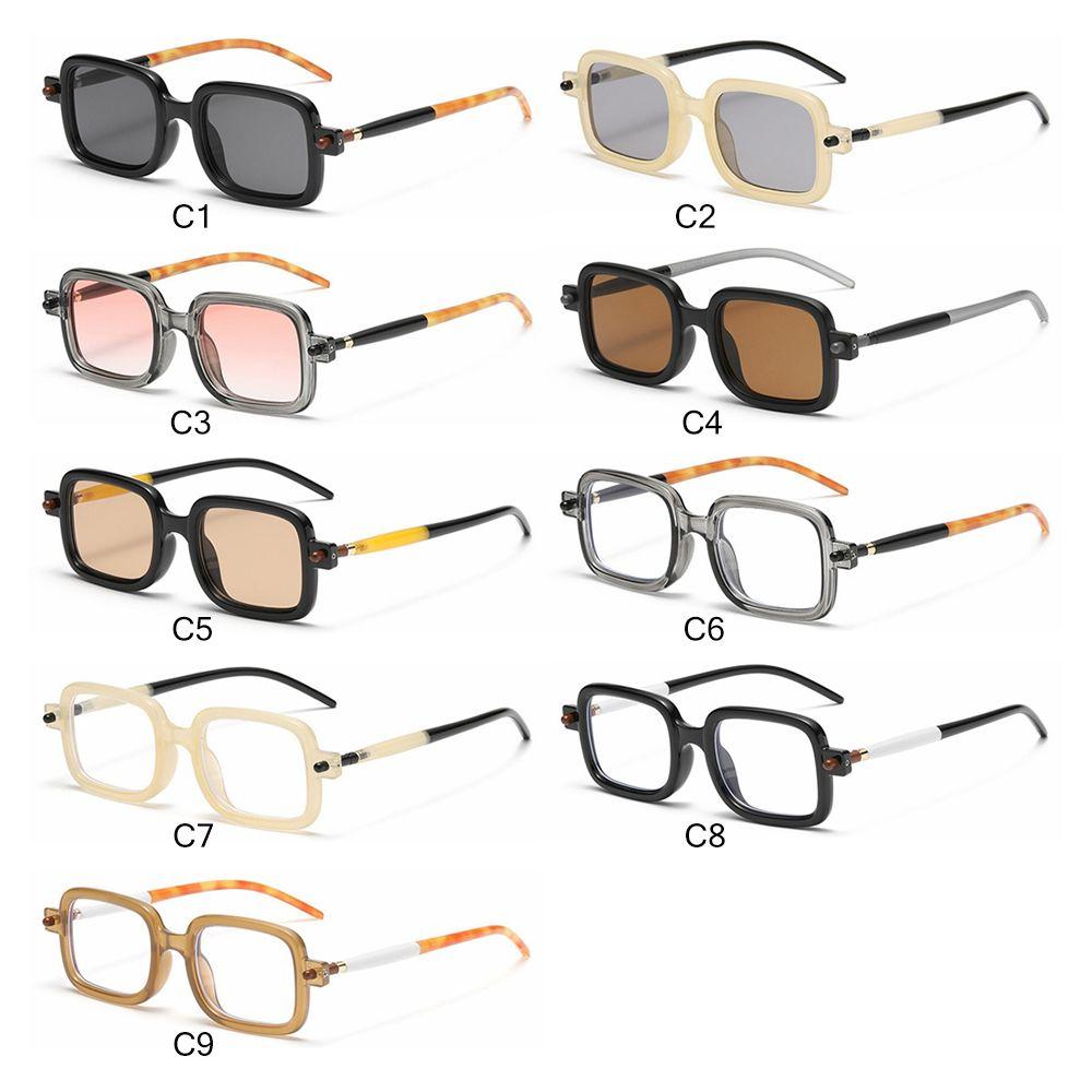 New Eyeglasses Square Punk Men'S Shades Sunglasses For Women Sun Glasses