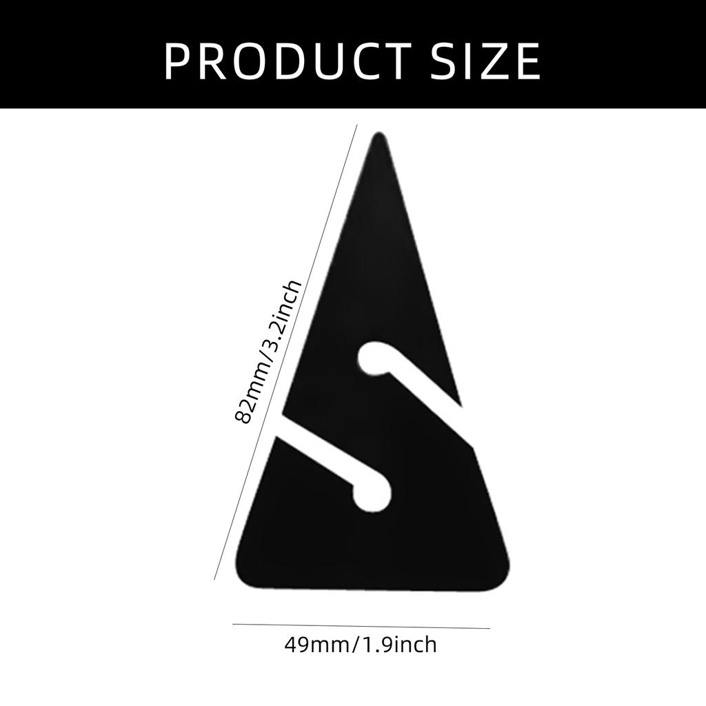 5Pcs Cave Diving Line Arrow Marker Triangle Shape Guide Rope Indicator Scuba Safety Rope Line Marker for Underwater