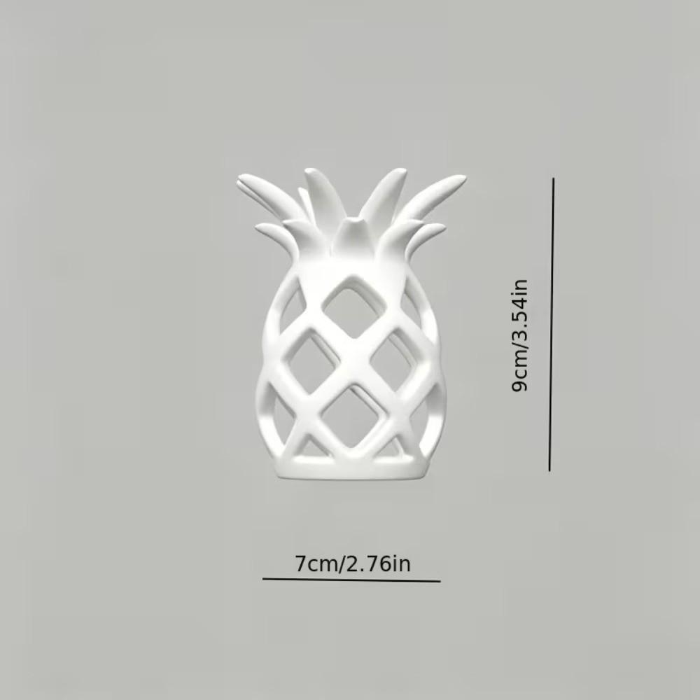 3D Printed Pineapple Sculpture Fruit Shape Home Decoration Funny Pineapple Flowerpot Home