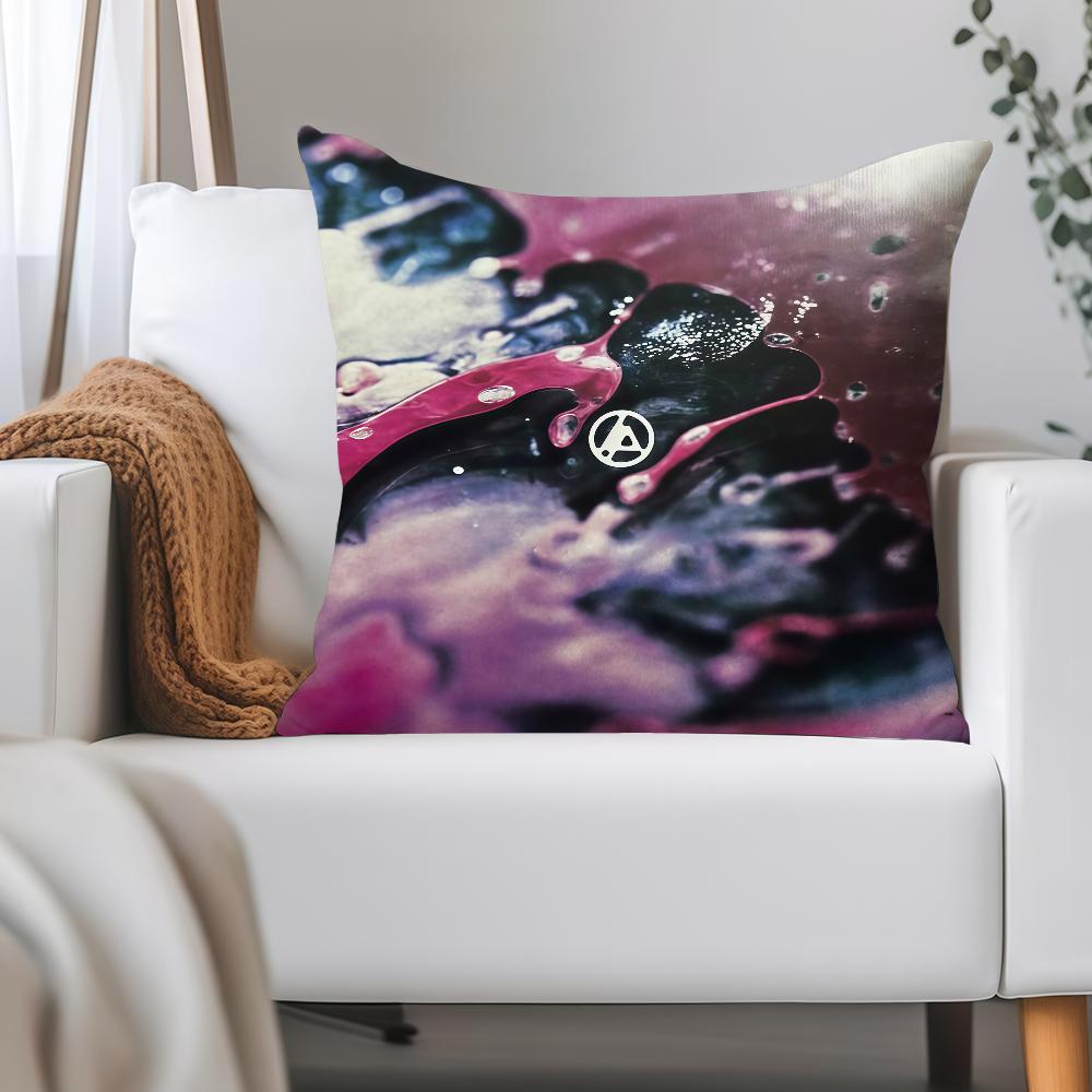 Rock Band L-Linkin P-park Pillow Case Applicable Space For Guest Rooms Interiors Cars Office House Decoration