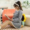 Flower seat cushion, chair cushion, backrest integrated office waist protection, sedentary fart cushion, chair cushion, bay window lazy cushion