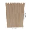 9-slot Jewelry Display Stand Wooden Earring Organizer Jewelry Storage Necklace Holder  Desktop