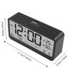 LED Large Screen Electronic Digital Alarm Clock Intelligent Student Alarm Clock  Bedroom