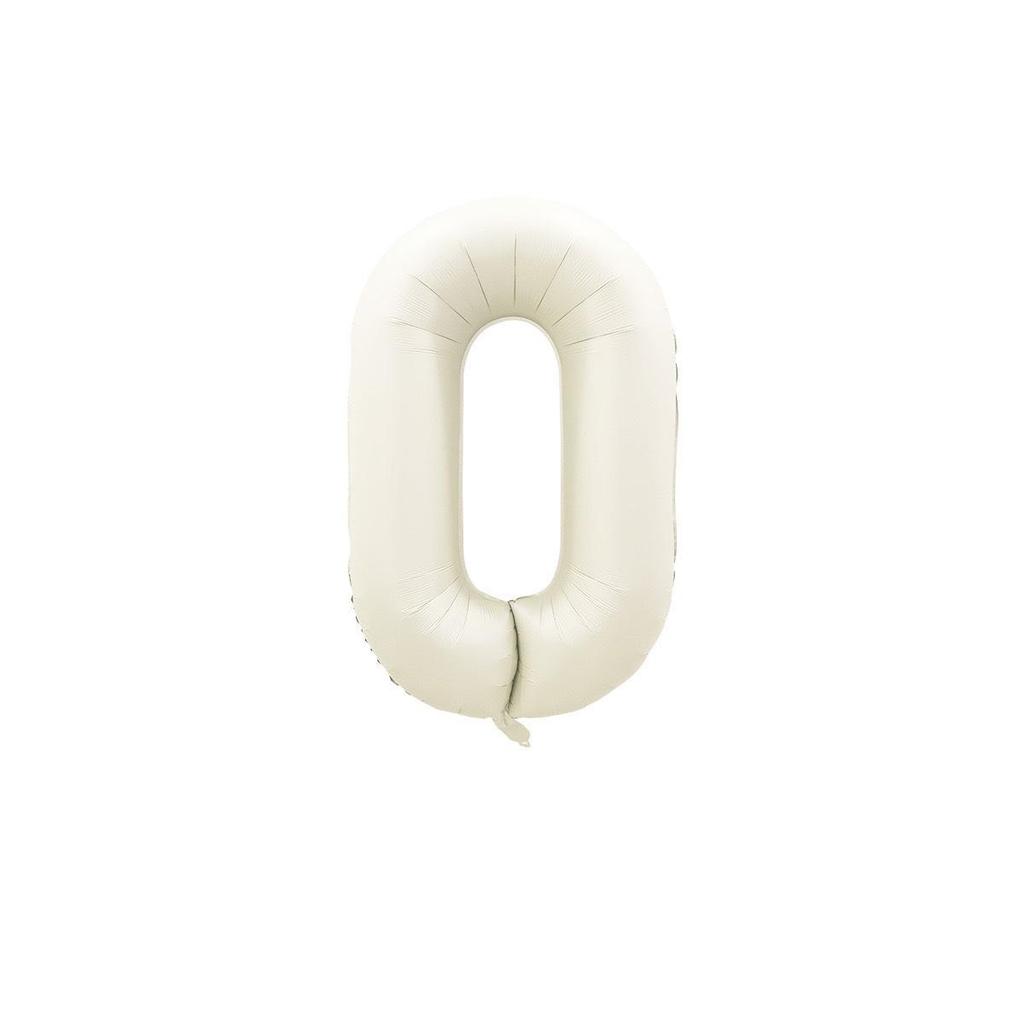 32-Inch Gradient Color Aluminum Foil Number Balloons - US Version