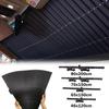 Car Front Rear Window Sunshade Shutter UV Protection Car Interior Summer Auto Interior Accessories 46x120/65x150/70x150/80x200cm