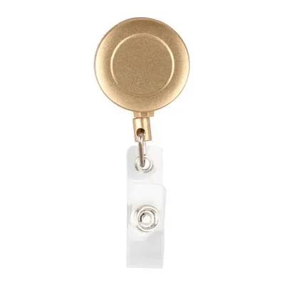 Credit ID Card Badge Bags Bank Business Work Card Holder with ABS Retractable Badge Reel Aluminum Alloy Credit Card Cover Case