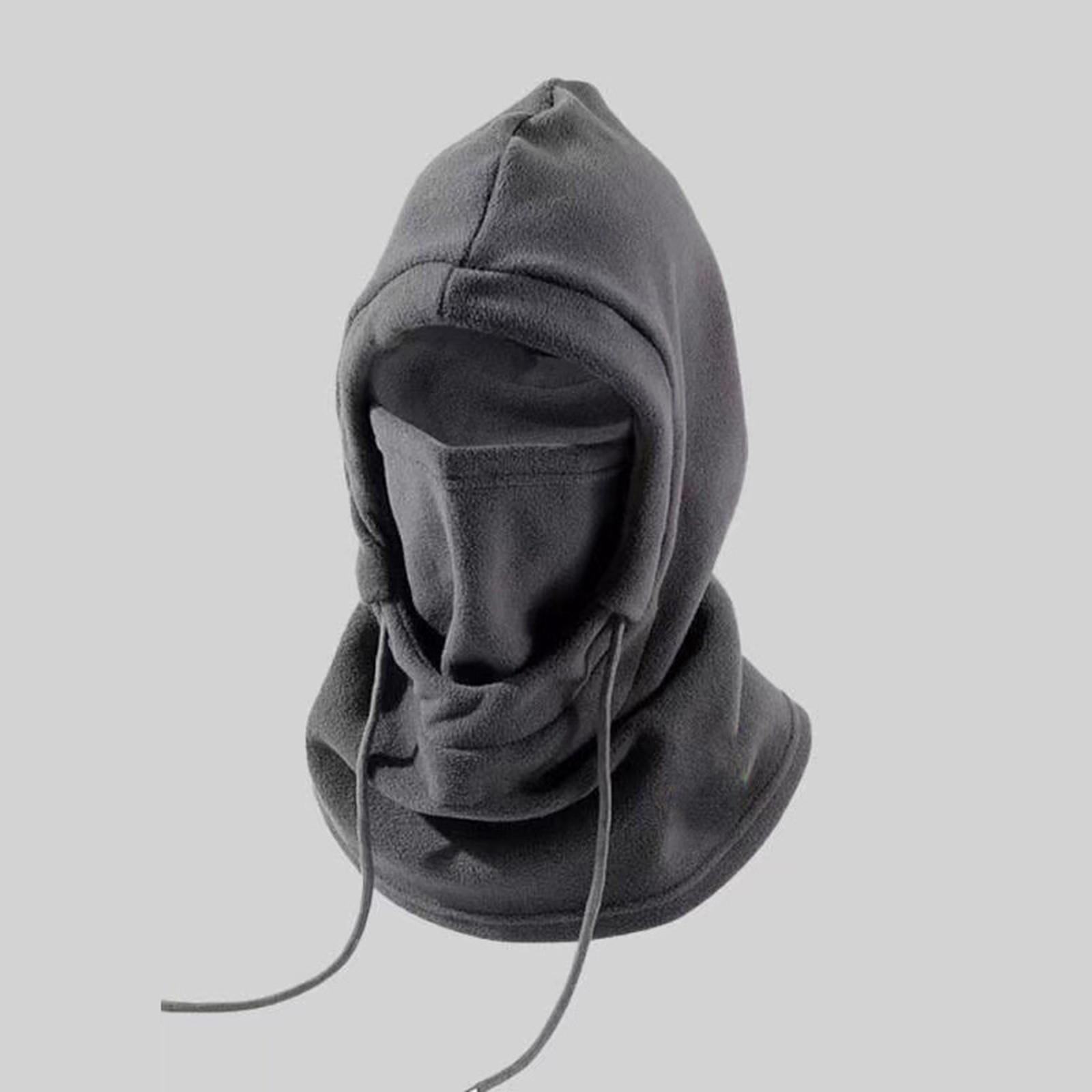 

Зимняя ветрозащитная шапка для езды на велосипеде, мужская и женская лыжная маска, защита шеи, цельная шапка One Size