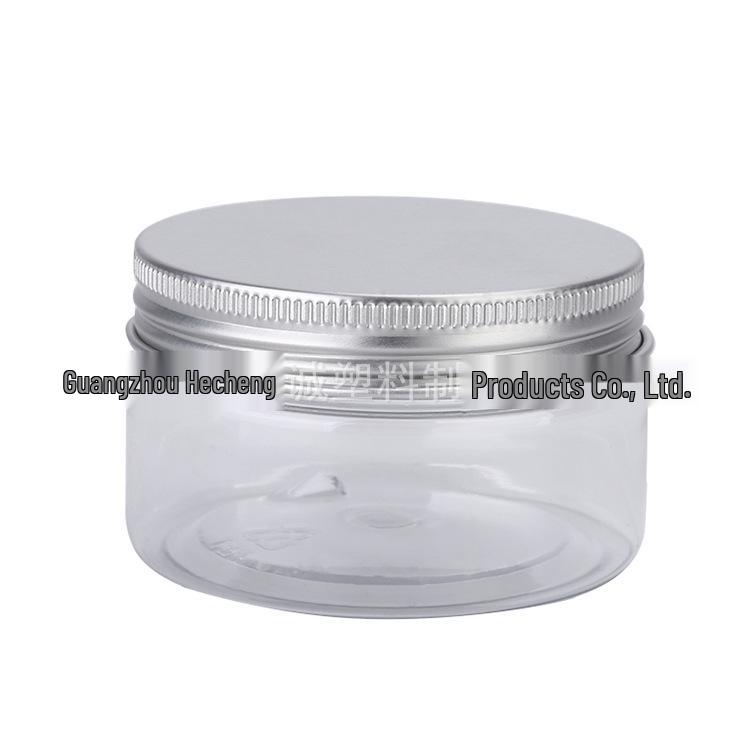 100g/100ml Transparent PET Wide-Mouth Cream Jar for Face Masks