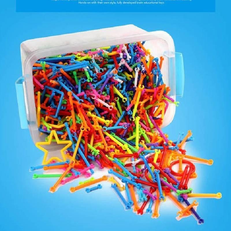 Smart Stick Lernbausteine Spielzeug für Kindergartenmädchen 3 Jahre alt Geschenk