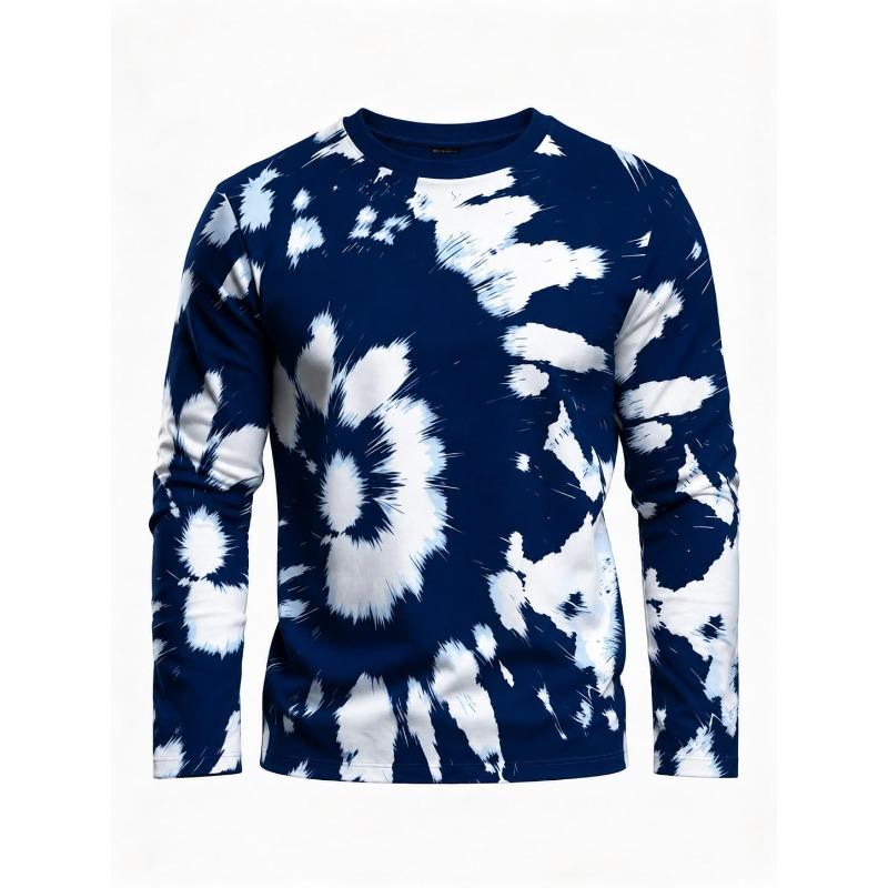 Men's Women's Long Sleeve Stripe Print T-Shirt Casual Wear Long Sleeve Top for Outdoor and Daily Wear T-shirt Pullovers