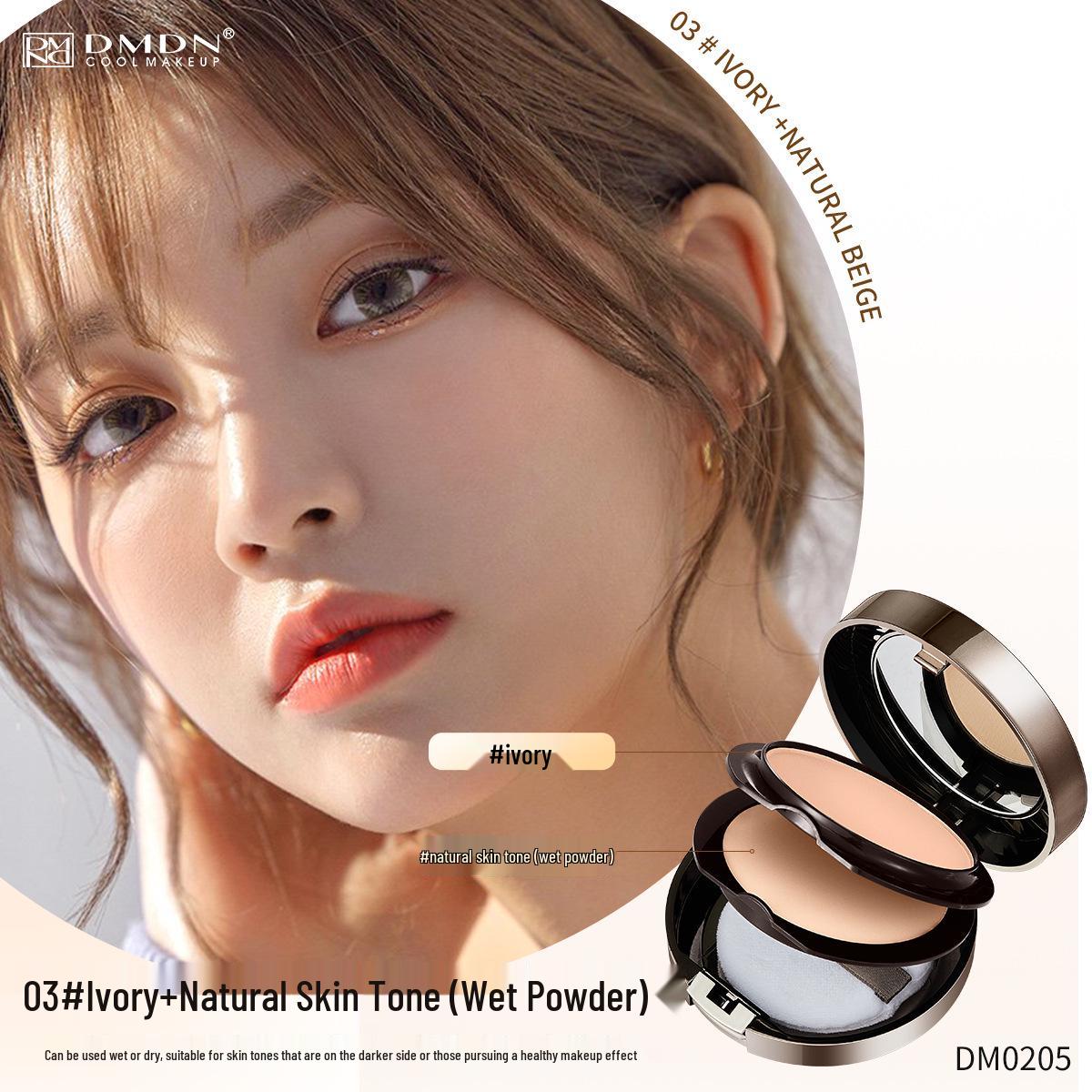 

DMDN Air Soft Focus Водостойкая Двухслойная Пудра: Подкрашивание, Контроль жирности, Контуринг, Закрепление консилера. 10g + 10g