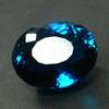 Teal Blue Sapphire 40.00 Ct Flawless Ceylon Oval Cut Loose Gemstone CERTIFIED AU-60 004 002