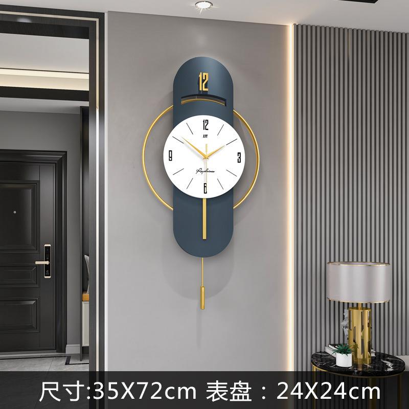 Modern Minimalist Home Decor Wall Clock Living Room Decoration Fashion Clock Home Wall Mounted Silent Clock