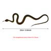 25cm Realistic Fake Snake Party Favors Black and Green Rubber Pranks Halloween Gifts for Kids and Adults Scary Prank Props
