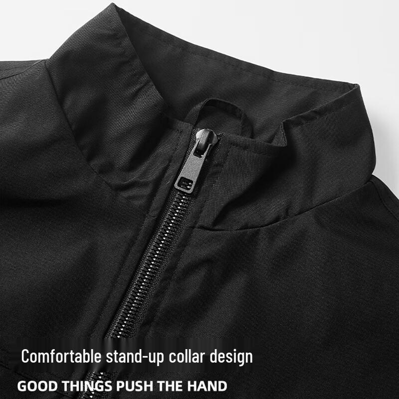 Wassup Sohot Męska Kurtka Lotnicza w Amerykańskim Stylu ze Stójką