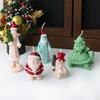 Stylish Handmade Soap and Candle Crafting Christmas Silicone Mould Flexible Home Decoration Supplies for Art Projects