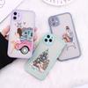 Mode Schönes Mädchen Hülle Für iPhone 16 7 8 Plus SE2 14 15 13 12 11 16 Pro Max Handyhülle Für iPhone X XR XS Stoßfeste Hülle