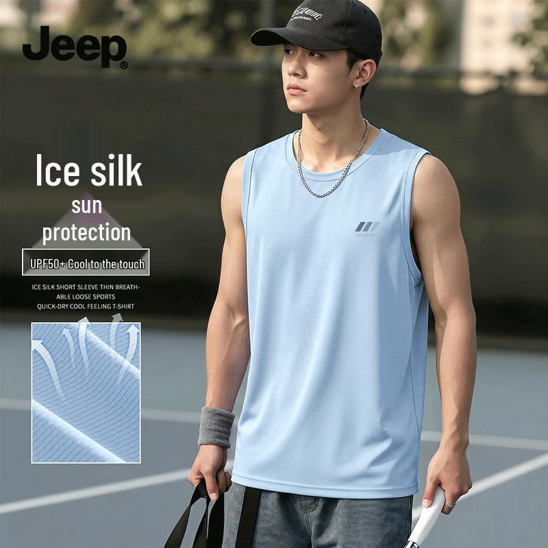 JEEP Men s Lightweight Quick-Dry Sports Vest 2XL
