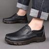 Fashion Plain Outdoor Height Increasing Men's Leather Shoes Non Slip Summer Sale In Promotion Classic Original Elegant Male Casual Shoe