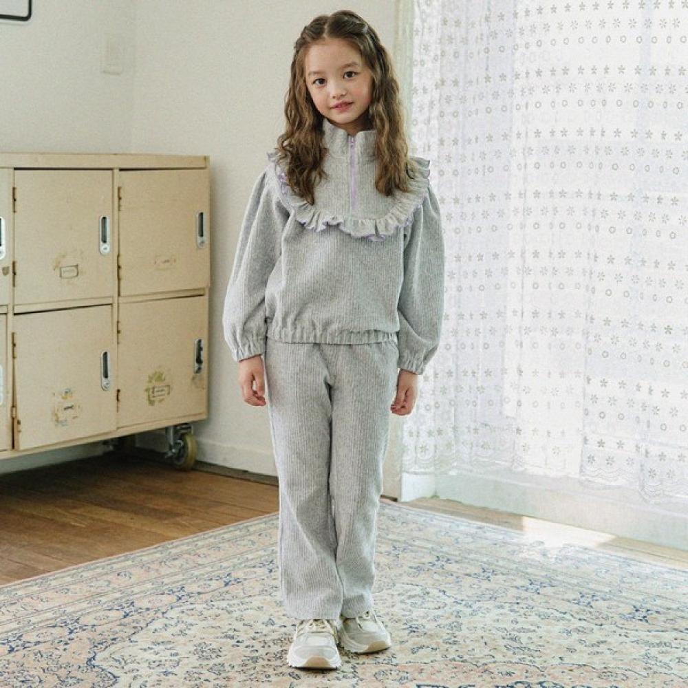 

Оливан Велюровый Топ на Молнии и Низ Меланж melange/110