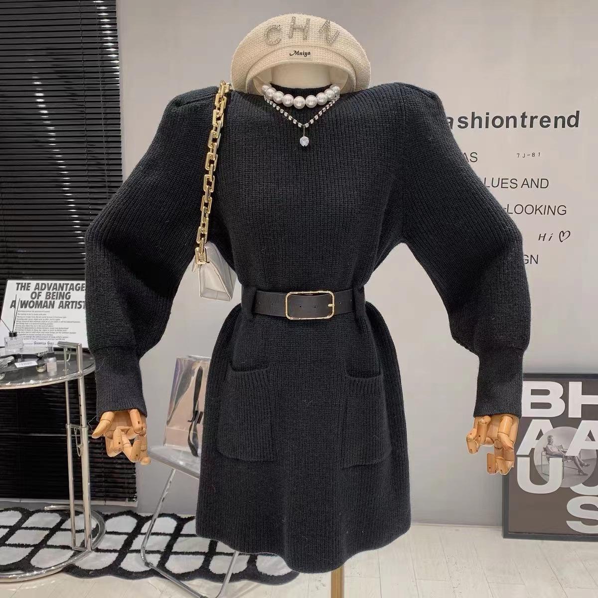 

Новый женский комплект платья в стиле молочного чая - Элегантный ароматный стиль One Size