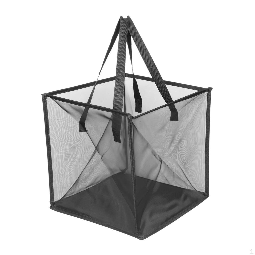 Collapsible Laundry Basket, Portable Storage Foldable Basket for Travel, Dorm,