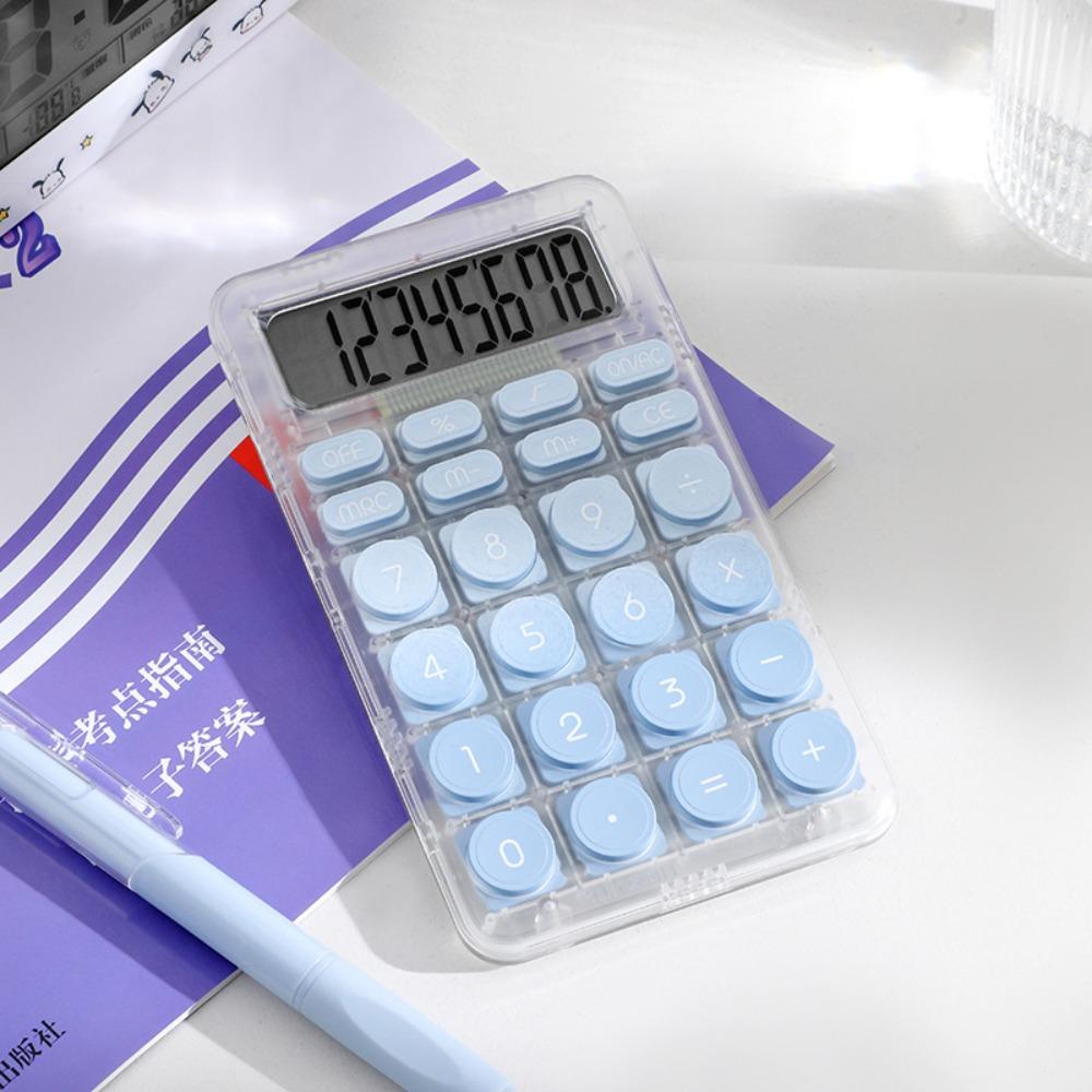 Mini Electronic Calculator Candy Color Math Calculators New Keyboard Calculator  School Supplies