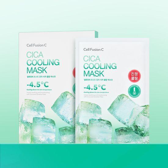 Soothing Cooling/Recommended for Sensitive Skin Cell Fusion C Post Alpha Cica Cooling Mask (5-pack)