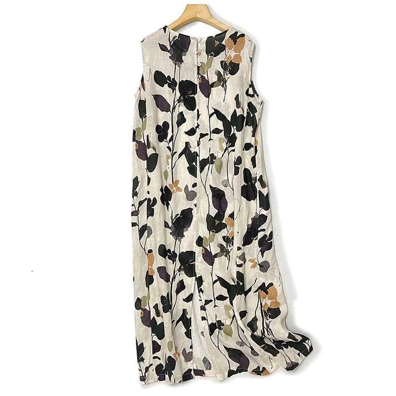 Women's Distressed Cotton Dress