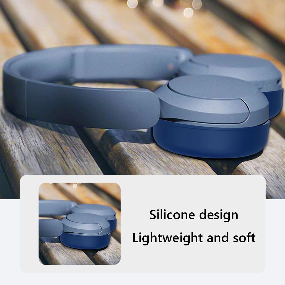 Ohrpolster für Sony WH-CH520 Kopfhörer Ersatz-Ohrpolster Headset Ohrpolster Weiche Silikon-Kopfhörer-Kissenbezug für Sony WH CH520