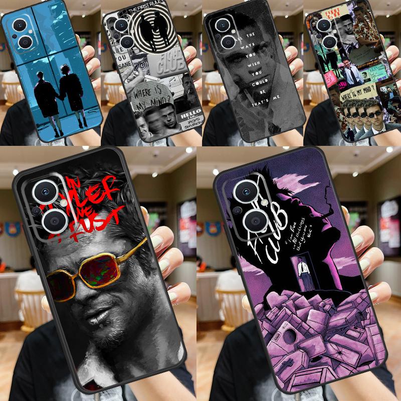 Fight Club Movie Poster Case For OPPO Reno 11 10 Pro 11F 8T 4Z 5Z 5 6 8 7 Lite OPPO Find X5 X6 Pro X2 X3 Lite Cover