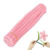 100 Buc/Set Kit Artizanat Flori Curățător de Pipe Multicolor Chenille Stem Băț Răsucit Copii Adulți Începător DIY Handmade Decor Buchet de Flori Artizanat
