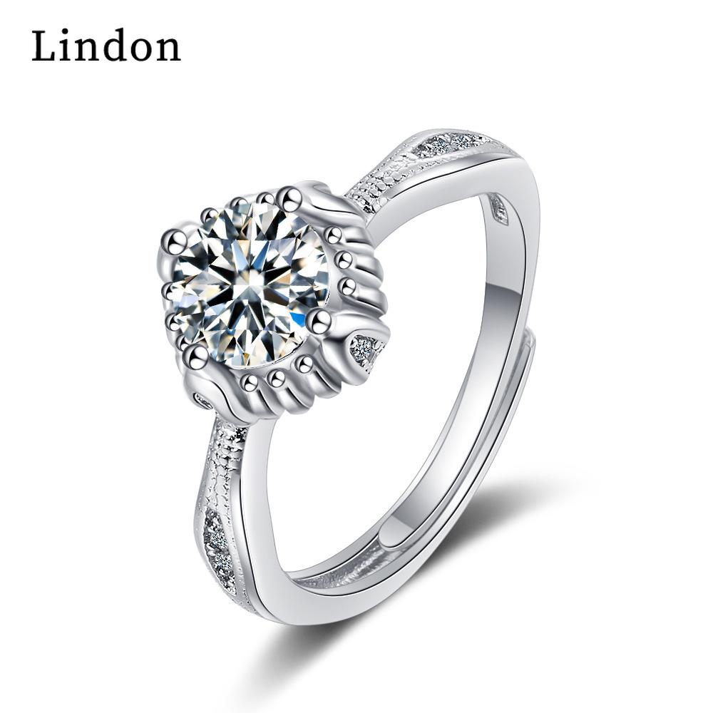 

Линдон Женщины сплав стразы Кольца Вечеринка Юбилей Изящные Ювелирные Изделия Кольцо